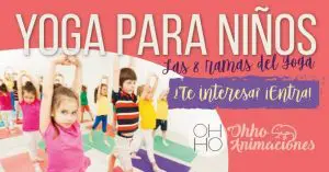 yoga para niños. Un juego perfecto