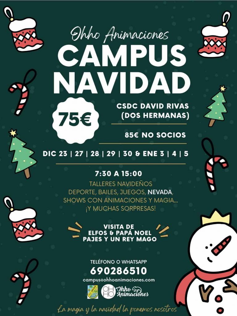 campus de navidad en Dos Hermanas Sevilla